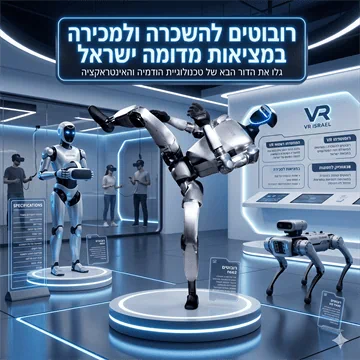 השכרת רובוטים, שלדים חיצוניים, מציאות משולבת ומקרנים אינטראקטיביים