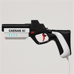 Caesar X1 – רובה רתע חכם למציאות מדומה (Haptic Gun Stock) זוג אקדחים