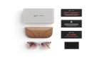 ️ Ray-Ban Meta Skyler Shiny Chalky Gray – עם עדשות Gradient Cinnamon Pink | נועזות מתקדמת. עיצוב עם אמירה. טכנולוגיה חכמה 2