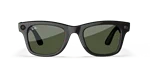 ️ Ray-Ban Meta Wayfarer Shiny Black – עם עדשות ירוקות Green | אייקון אופנתי