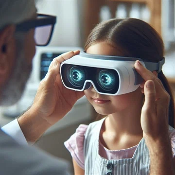 VR EyeCheck תוכנה לבדיקות שדות ראייה קלות ומהירות יותר על ידי משקפי מציאות מדומה