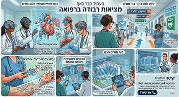 מציאות רבודה (AR) בעולם הרפואה – מהפכה שכבר מתרחשת