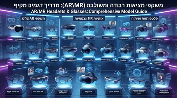 משקפי מציאות רבודה ומשולבת (AR\MR) כל הדגמים