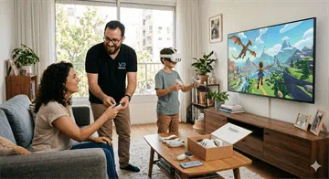 קניתם מטא קווסט? תנו למומחים לעשות את העבודה! שירות התקנה VIP עד הבית