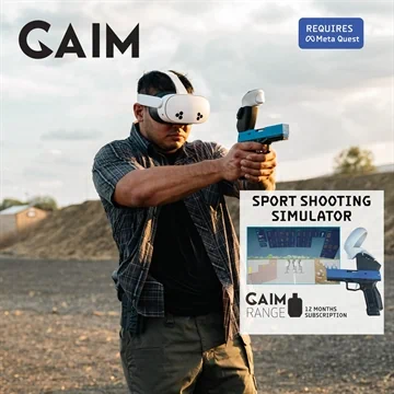 🎯 GAIM Shooting Simulators – מהפכת האימון בעולם הציד והירי במציאות מדומה