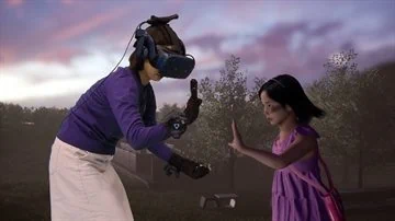איך טכנולוגיית מציאות מדומה מאפשרת לאמא לפגוש שוב את בתה שנפטרה