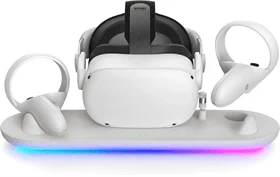 תחנת עגינה לטעינה בעיצוב KIWI עבור Meta Oculus Quest 2