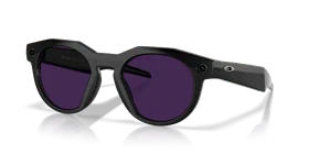 משקפיים חכמים Oakley Meta HSTN - מסגרת שחורה עם עדשות Transitions® (שקוף לסגול)