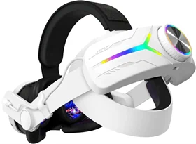 רצועת ראש VR QWOS RGB עם סוללה