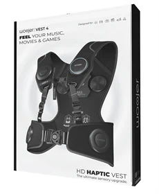 Woojer VEST 4 – חליפת רטט עוצמתית לגיימינג, VR ומוזיקה