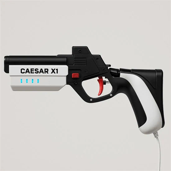 Caesar X1 – רובה רתע חכם למציאות מדומה (Haptic Gun Stock) זוג אקדחים