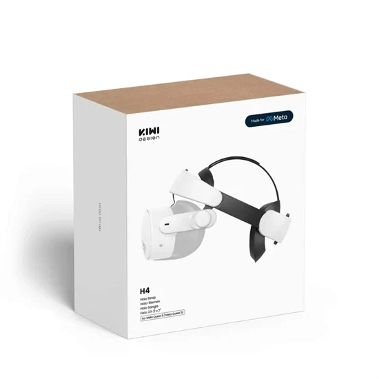 רצועת Halo נוחה ל-Meta Quest 3 / Quest 3S – דגם KIWI H4