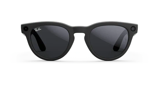 ️ Ray-Ban Meta Headliner Matte Black – עם עדשות Clear to Grey Transitions® | נוחות מקסימלית. עיצוב מודרני. טכנולוגיה חכמה
