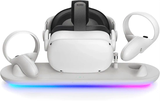 תחנת עגינה לטעינה בעיצוב KIWI עבור Meta Oculus Quest 2