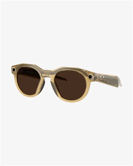 משקפיים חכמים Oakley Meta HSTN - צבע Light Curry עם עדשות Transitions®