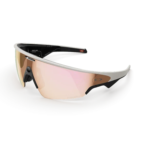Oakley Meta Vanguard AI – מסגרת שחורה יוקרתית / עדשות Prizm Rose Gold