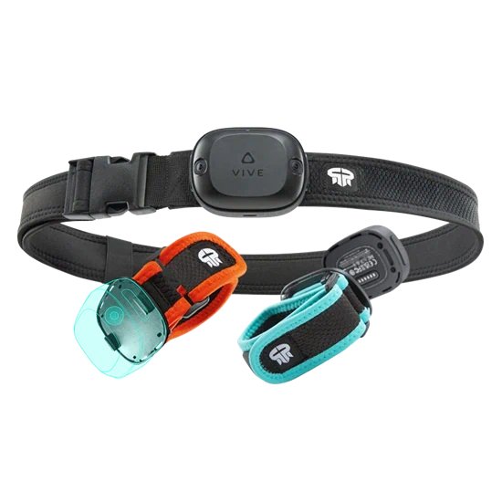 סט רצועות TrackStraps ל-VIVE Ultimate Tracker + מפתח משחק Dance Dash