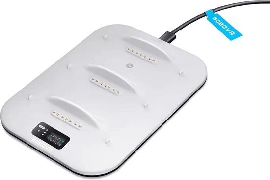 BOBOVR BD3 Charging Dock – תחנת טעינה מהירה לסוללות B100 למשקפי Meta Quest